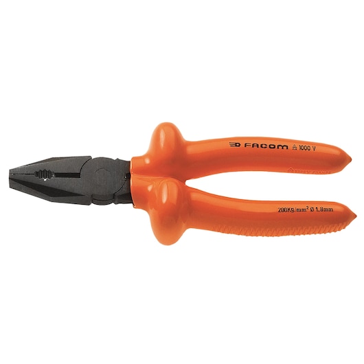 1000V insulated combination pliers, 165 mm