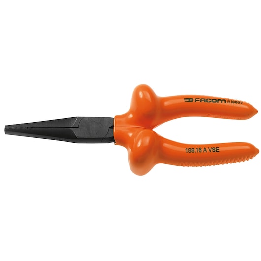 1000V insulated flat nose pliers