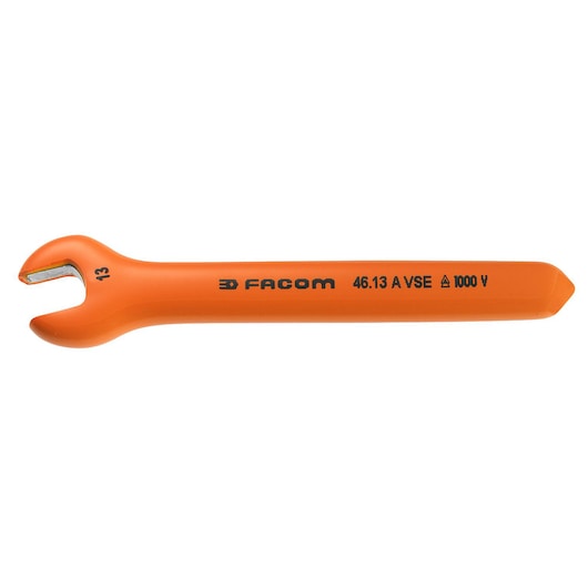 1,000 V insulated open end wrench, 15 mm