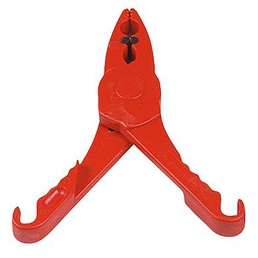 Resin body insulated plier for insulated mats 40 mm opening