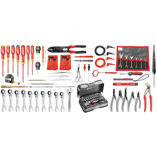 Electricians tool set 101 pieces