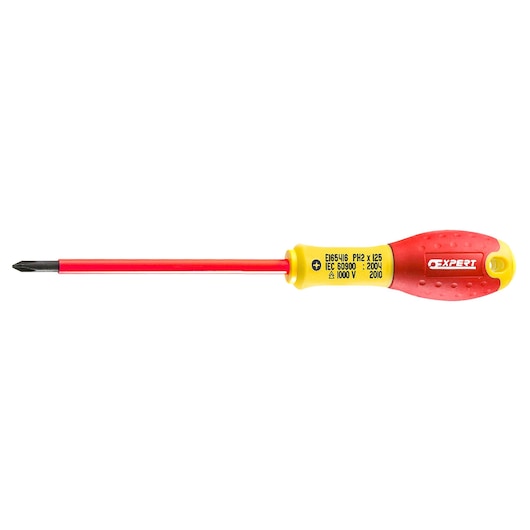 EXPERT by FACOM® Phillips® screwdriver PH2x125 mm Insulated 1000V