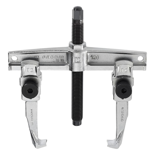 Lockable 2-leg sliding leg pullers