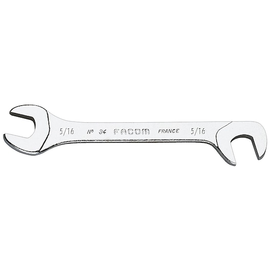 Midget double open-end wrench, 13/32"