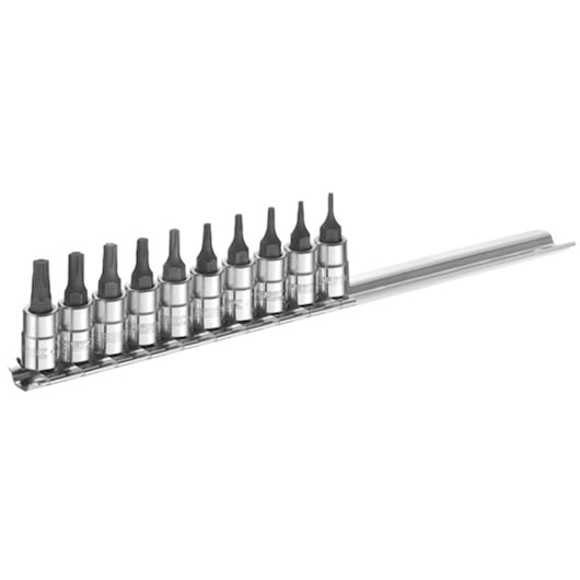 EXPERT by FACOM® 1/4 in. screwdriver bit sockets set10 pieces