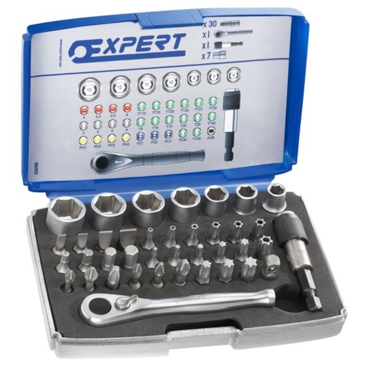 EXPERT by FACOM® 1/4 in. Bits Set39 pieces
