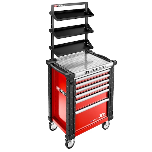 Roller Cabinet Accessory for Worktop, Tiltable Shelf, JET.MxA Séries