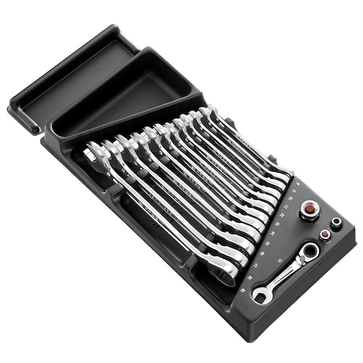 Module of Ratchet Wrench Set, 13 Pieces