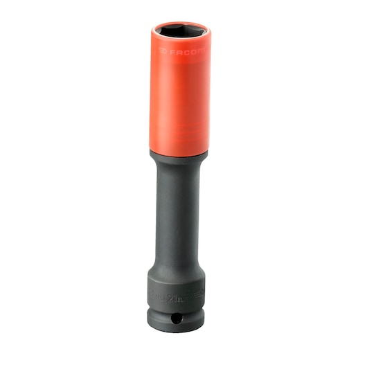 Reinforced Extra Long Impact Sockets 1/2 in. Driver, 21 mm
