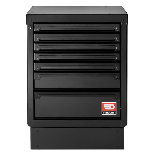 Base unit 7 drawers RWS2 black